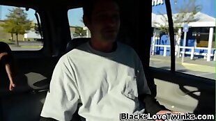 Gay amateur sucks black dong