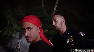 Hot gay cops jacking off and cumming The homie takes the effortless