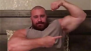 Huge Dick Bodybuilder Naked Flexing Posing Hung